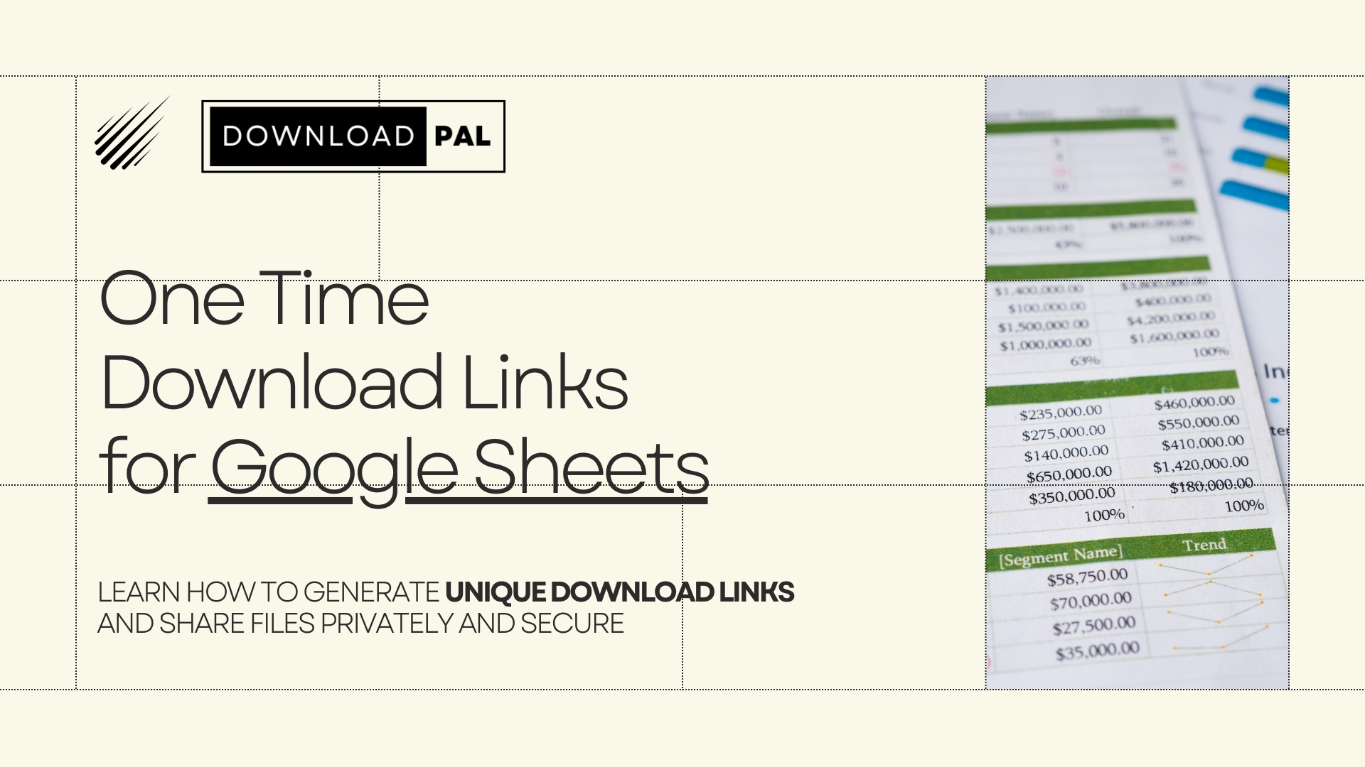 How to Create One Time Download Links for Google Sheets